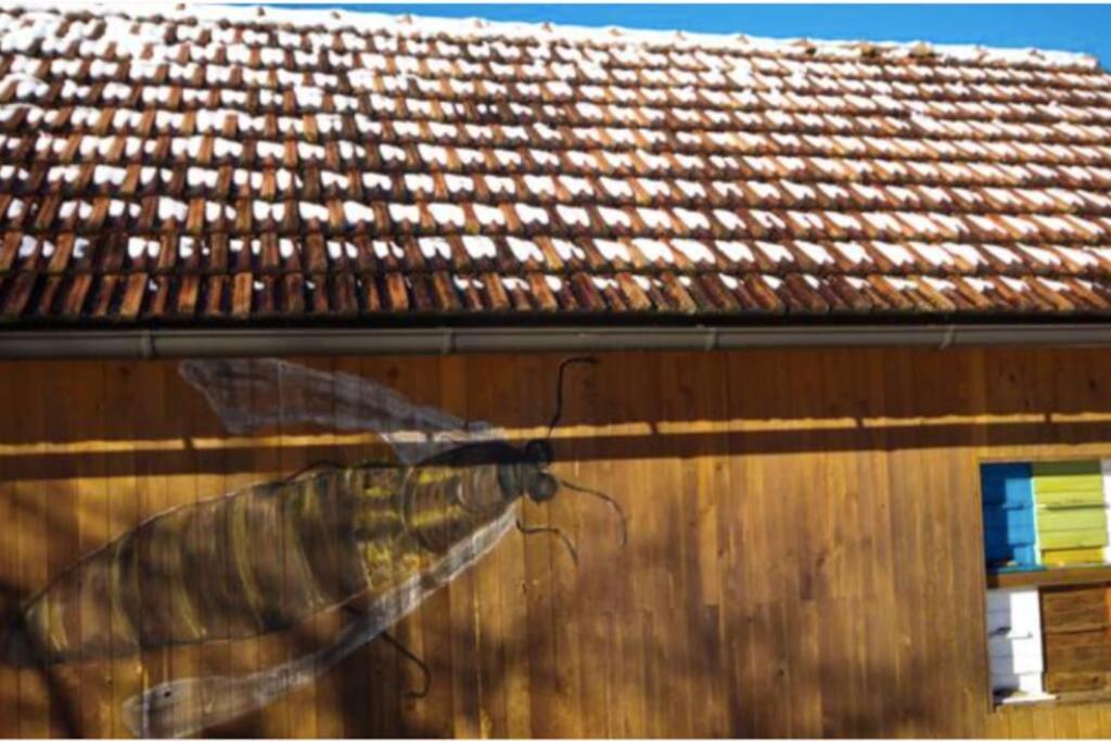 Beehive Cabin On A Farm Radovljica Exterior foto